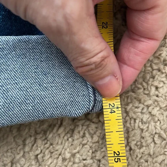 HUDSON COLLIN FLAP SKINNY CROP MED WASH BLUE SIZE 26 NWT - Picture 10 of 14